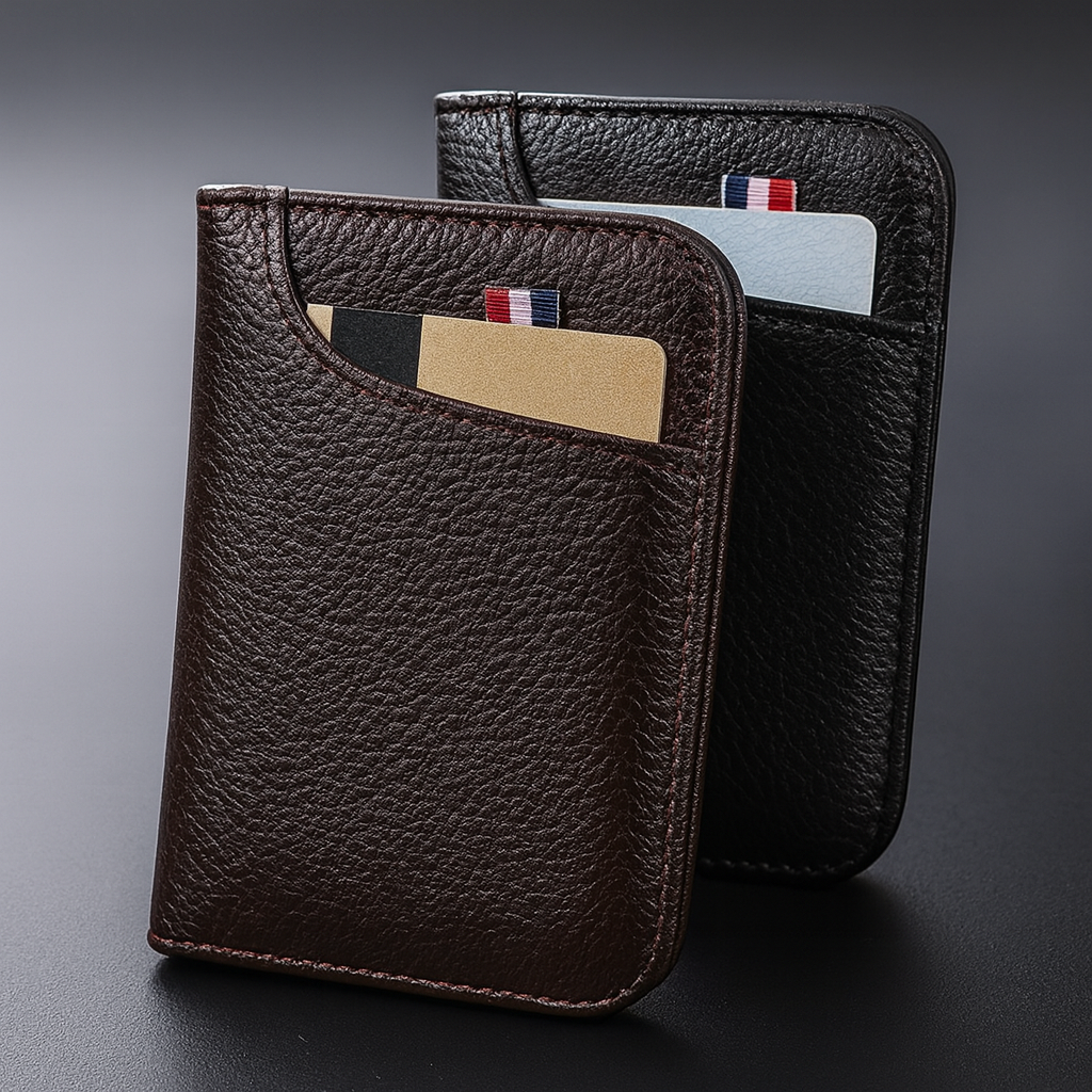 Portable Super Slim Soft Wallet PU Premium Leather Mini Credit Card Wallet Purse Card Holders Men Wallet Thin Small Short Wallets