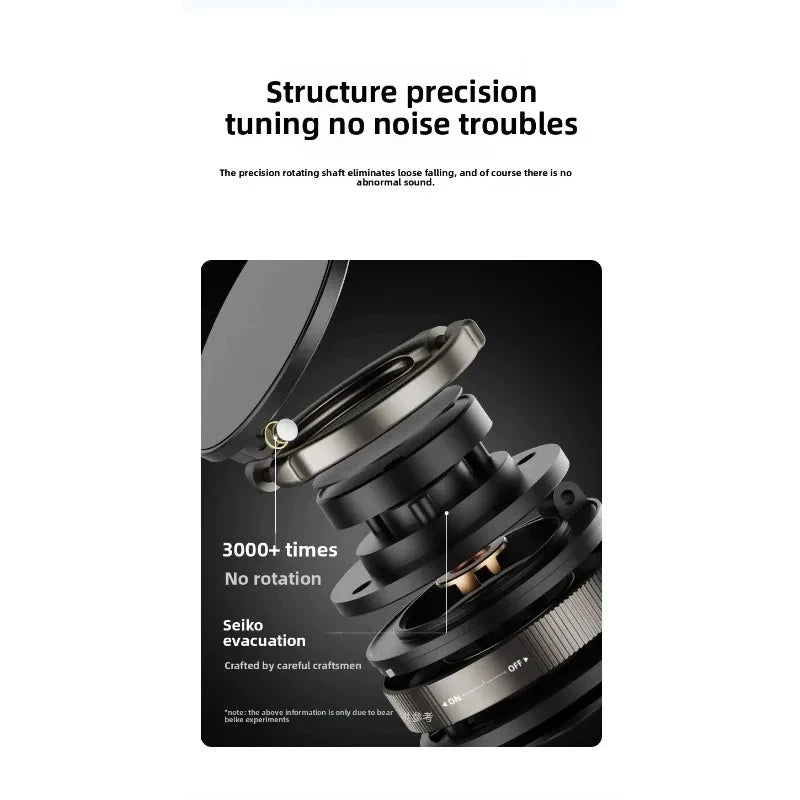 Premium Magnetic Phone Holder for car, 360° Rotatable, Foldable & Adjustable Magnetic Car Mount, , Compatible with iPhone & Other Phones