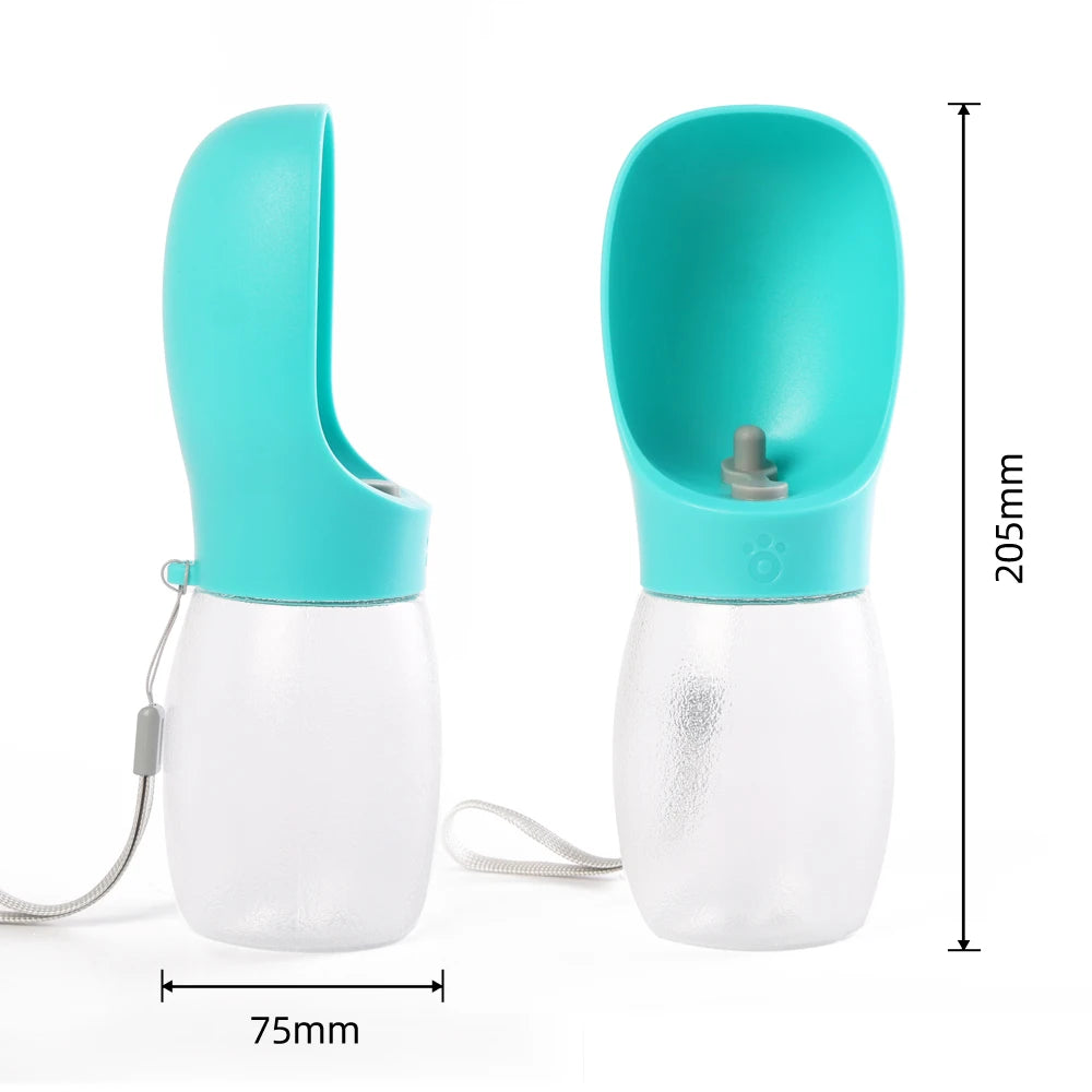 Pet Dog Water Bottle 300ML Puppy Drinking Bowls For Small Medium Dogs and Cats Hiking Portable Cat Feeder Golden Retriever Supplies