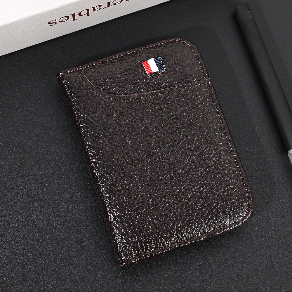 Portable Super Slim Soft Wallet PU Premium Leather Mini Credit Card Wallet Purse Card Holders Men Wallet Thin Small Short Wallets