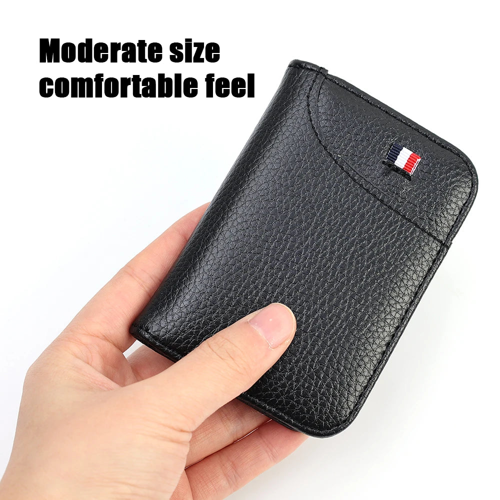 Portable Super Slim Soft Wallet PU Premium Leather Mini Credit Card Wallet Purse Card Holders Men Wallet Thin Small Short Wallets