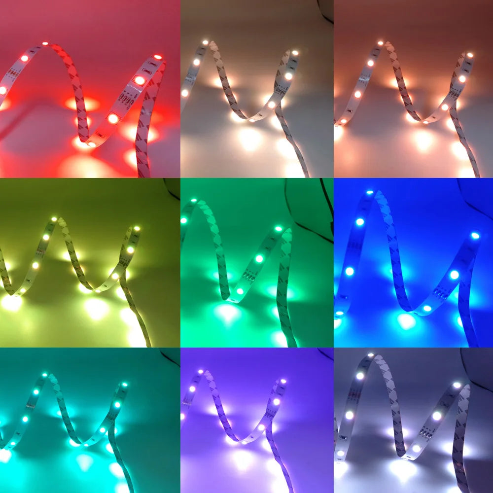 Usb Led Strip 5V 5050 Smart Led Light For Wall Room Bluetooth Wifi